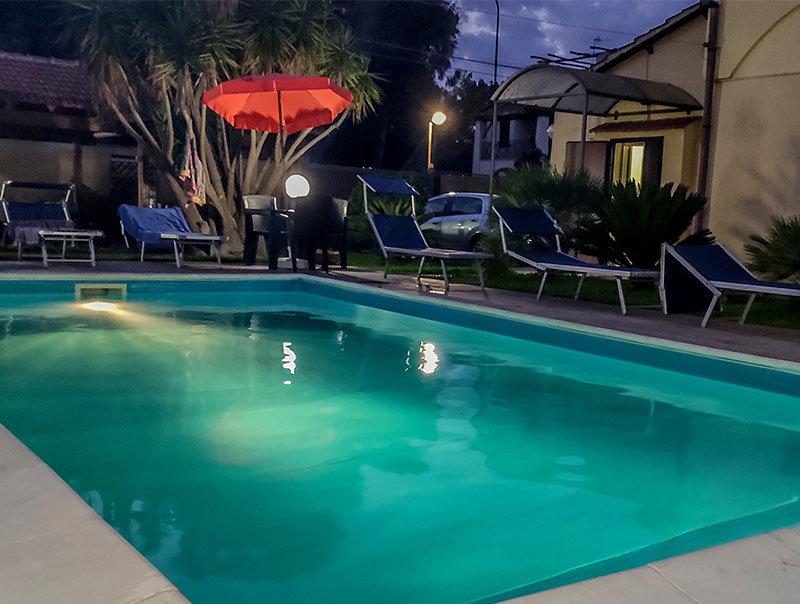 Un'oasi di relax fuori dal caos della città.