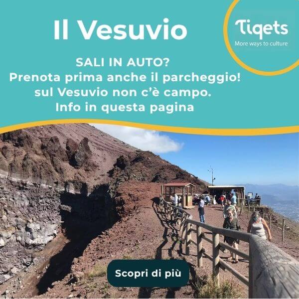Scarica il biglietto suo tuo smartphone prima di salire: sul Vesuvio non c'è campo