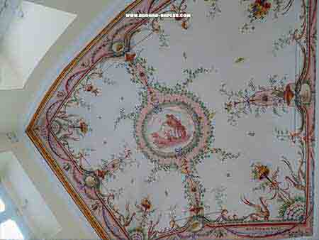 Affreschi sul soffitto della casina Vanvitelliana