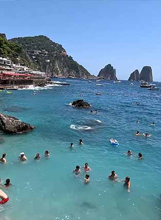 capri plage marina piccola