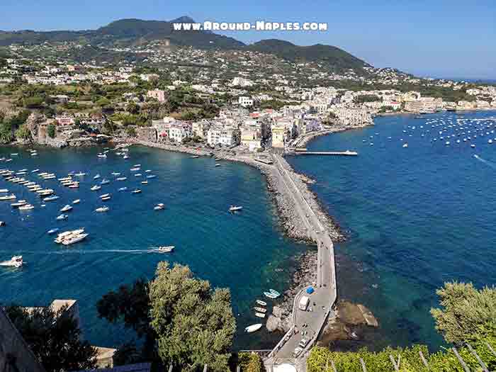 Panorama dal castello aragonese d' Ischia castello aragonese ischia
