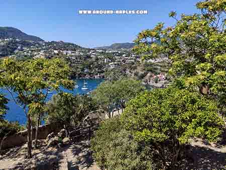 Panorama dalla cittadella del castello d' Ischia