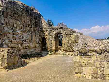 La tour Byzantine dans les fouilles de Cumes