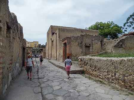il sito archeologico di Ercolano