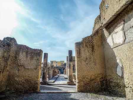 I vicoli di Ercolano antica