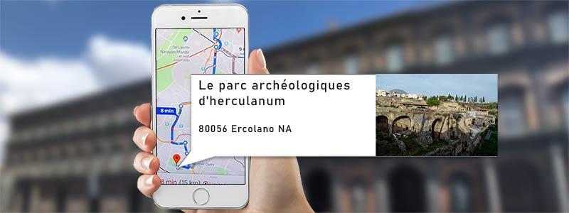 Comment atteindre le parc archéologique d' Herculanum atteindre herculaneum