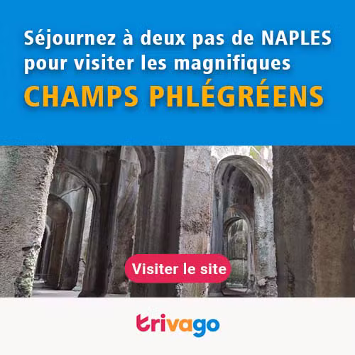 Les vestiges de la Piscina Mirabilis, l'énorme citerne d'eau romaine (Ier siècle av. J.-C. - Ve siècle apr. J.-C.)