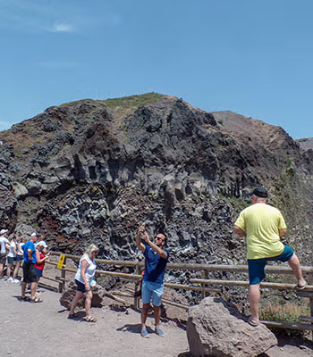 Mount Vesuvius, the volcano that destroyed Herculaneum and Pompeii